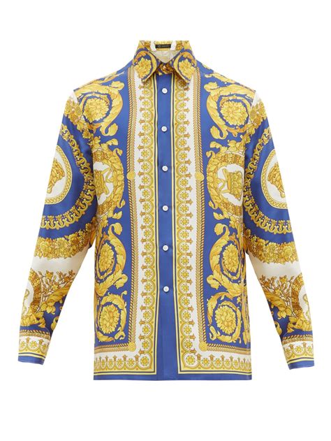 versace replica silk shirt|wholesale versace silk shirts.